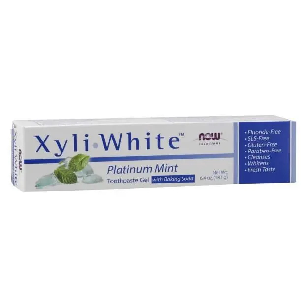NOW XyliWhite™ Platinum Mint Tandkräm Gel 181g