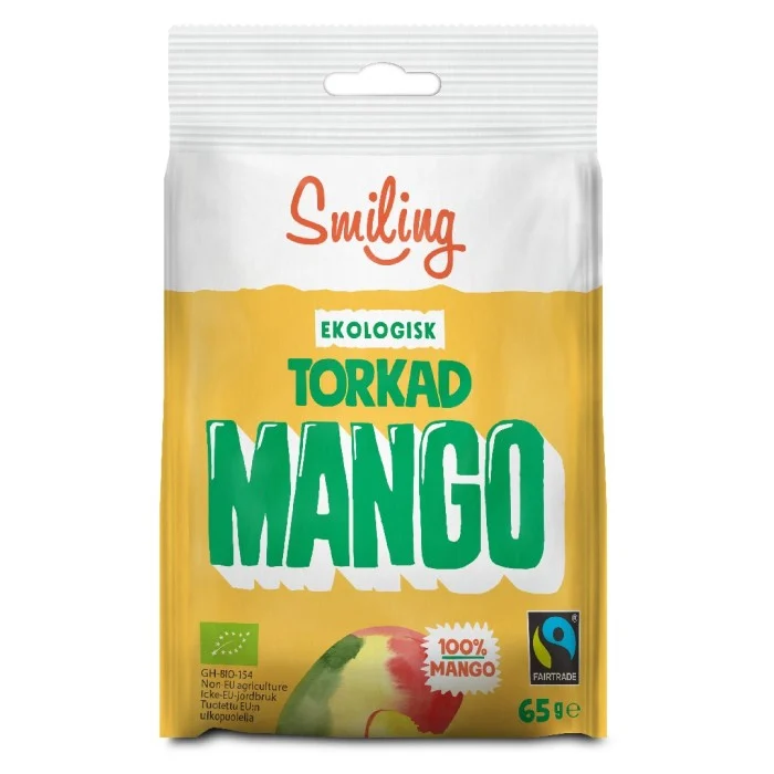 Smiling Smiling Torkad Mango 65g