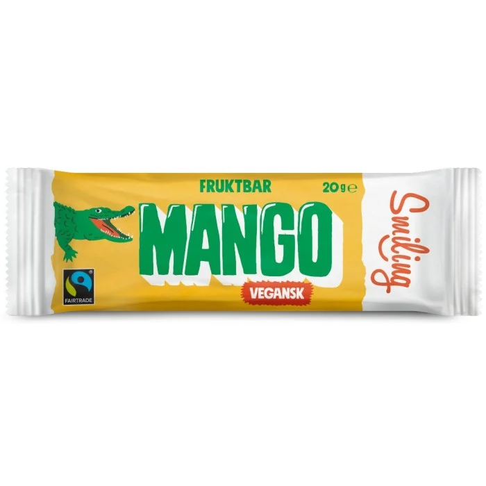Smiling Fruktbar 100% Mango 20g