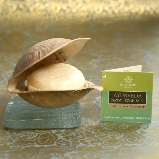 Karawan Authentic Ayurvedic Soap - Helig Basilika/Holy Basil - 100G