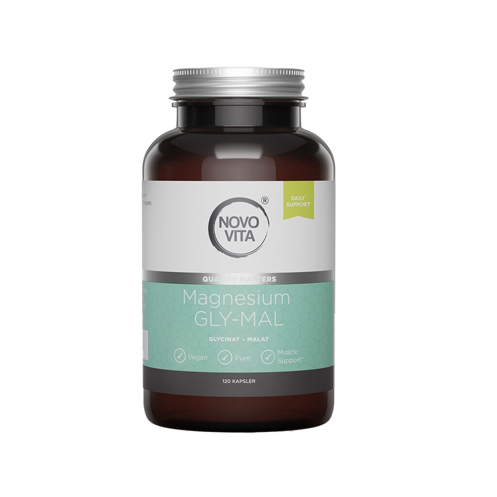 Novo Vita Magnesium GLY-MAL 120 kapslar