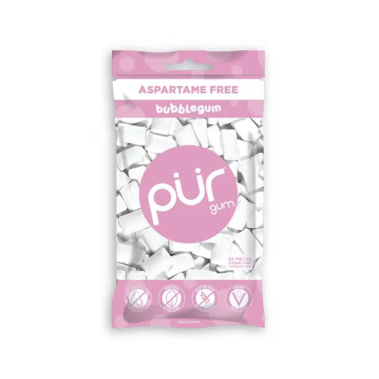 The Pur Bubbelgum tuggummipåse 55 st