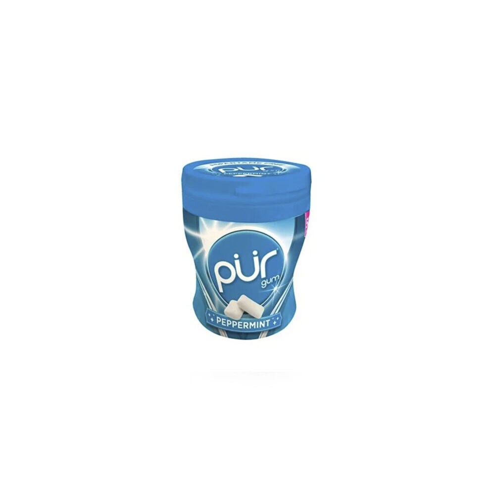 The Pur Pepparmint tuggummi burk 70g