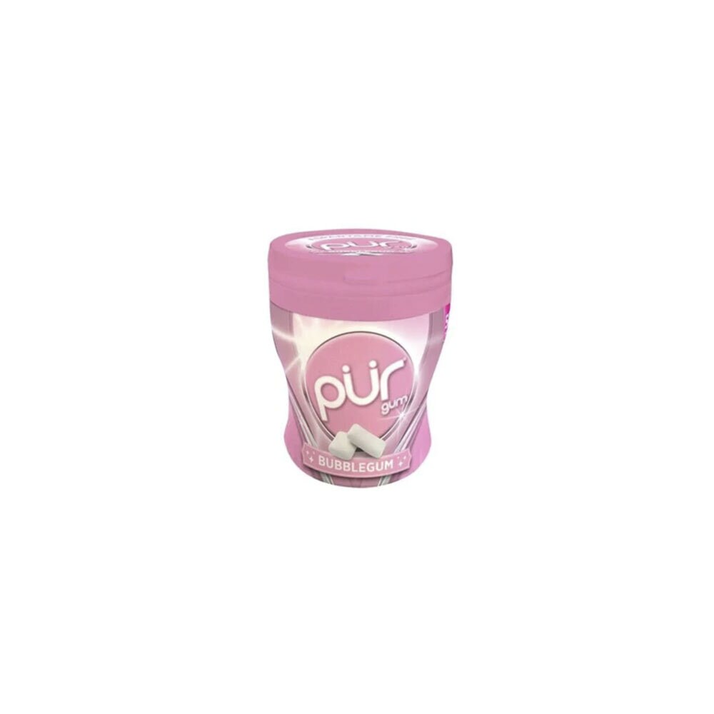 The Pur Bubbelgum tuggummi burk 70g