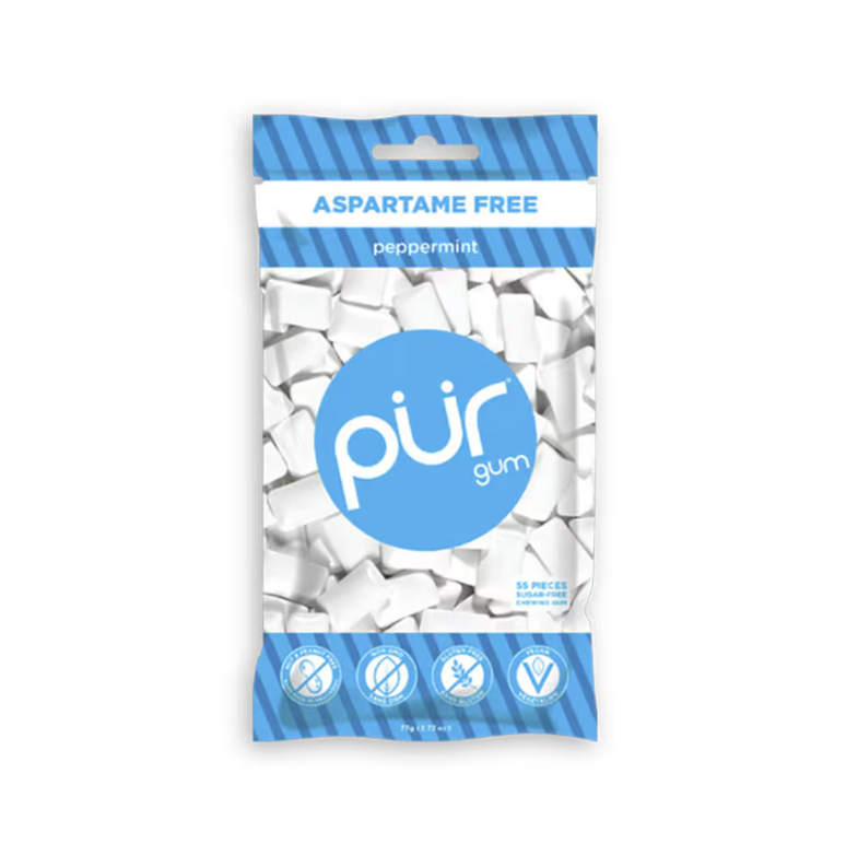 The Pur Pepparmint tuggummi påse 55st