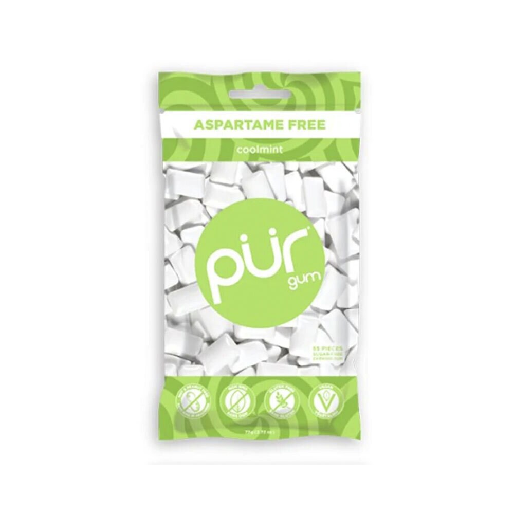 The Pur Coolmint tuggummi påse 55st