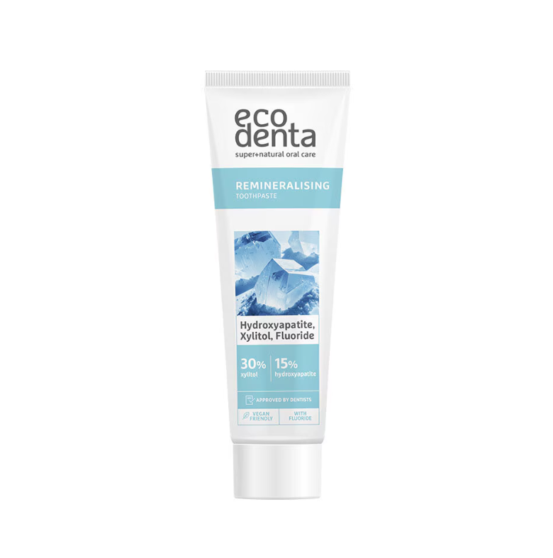 Eco Denta Remineralising toothpaste with xylitol and hydroxyapatite 100 ml