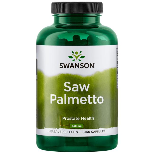 Swanson Saw Palmetto, 540mg 250 kapslar