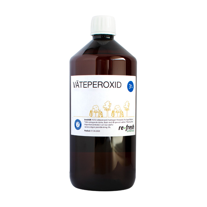 Re-fresh Superfood Väteperoxid 3% 1000 ml