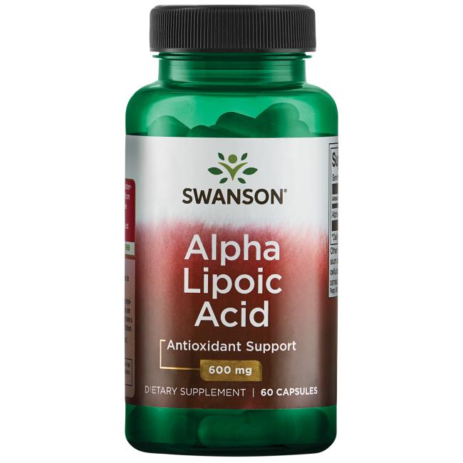 Swanson Alpha Lipoic Acid 600 mg 60 kapslar