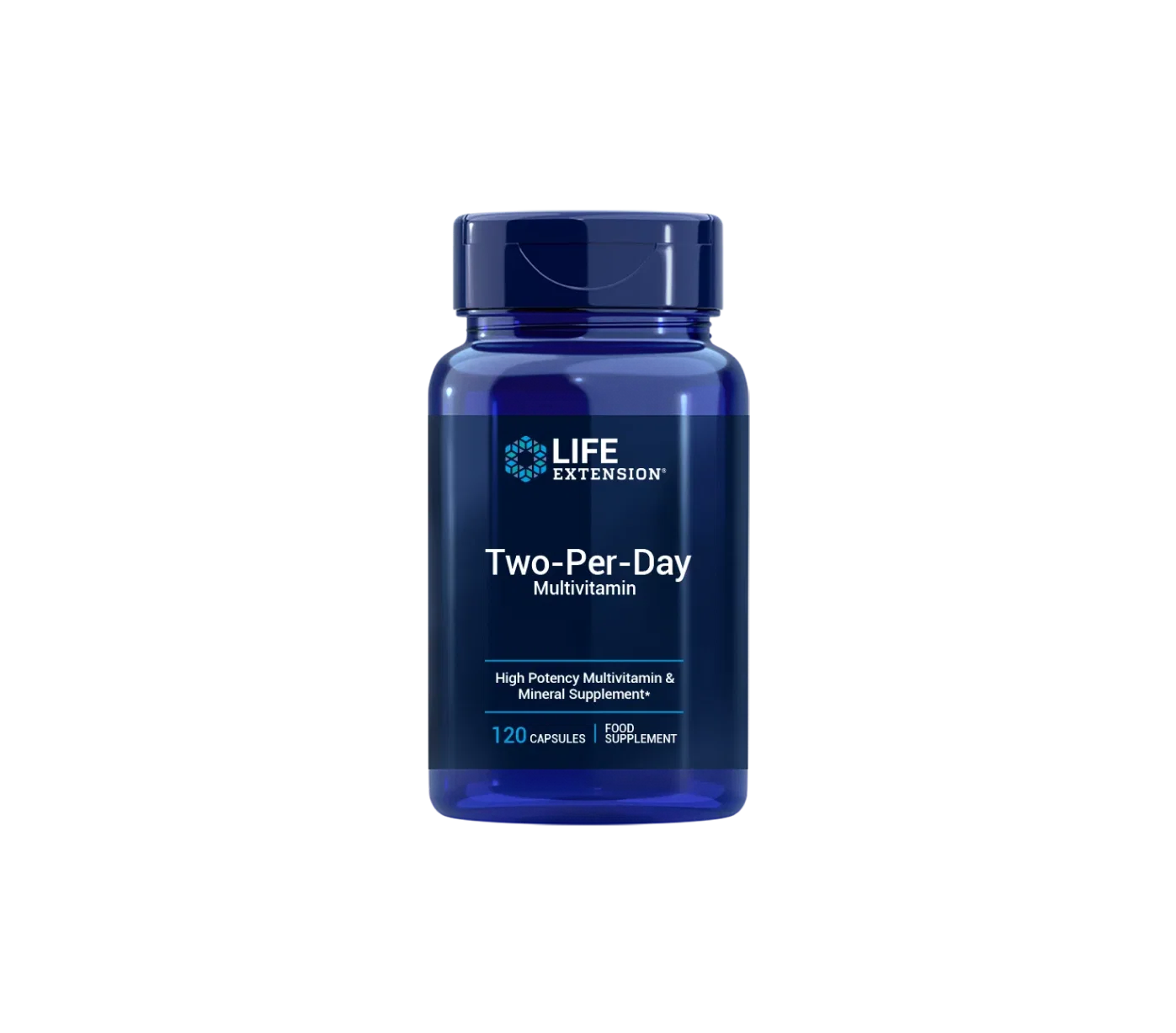 Life Extension Two-Per-Day Capsules, 120 caps