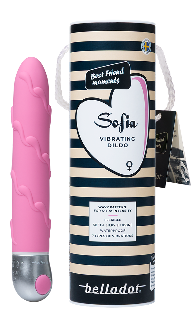 Belladot Sofia Vibrerande dildo rosa