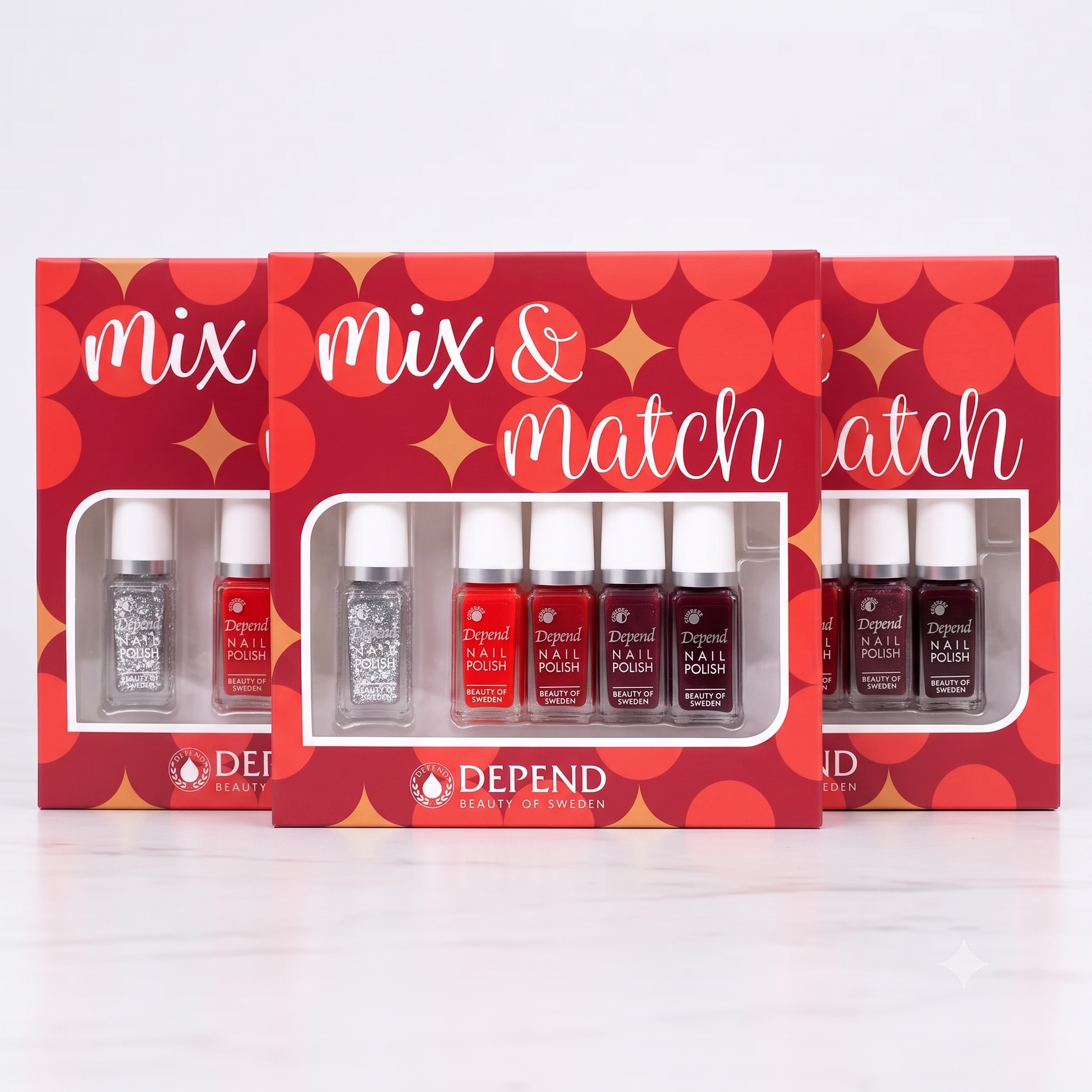 Depend O2 Nail polish 15 pack Gift Box