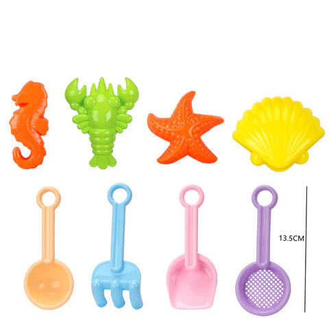 Suntoy Sandset 8 delar havsdjur