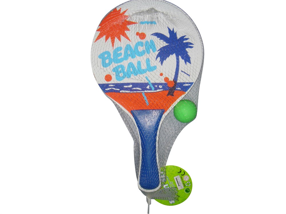 Suntoy Strandtennis trä med boll