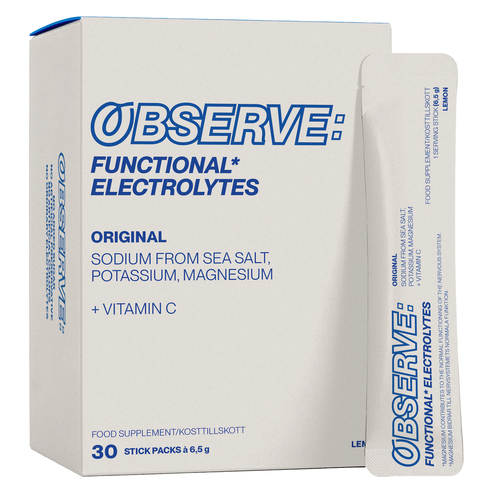 OBSERVE : ORIGINAL – Lemon, 30 stick packs