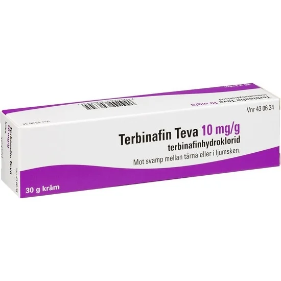 Teva Terbinafin, kräm 10 mg/g 30 g