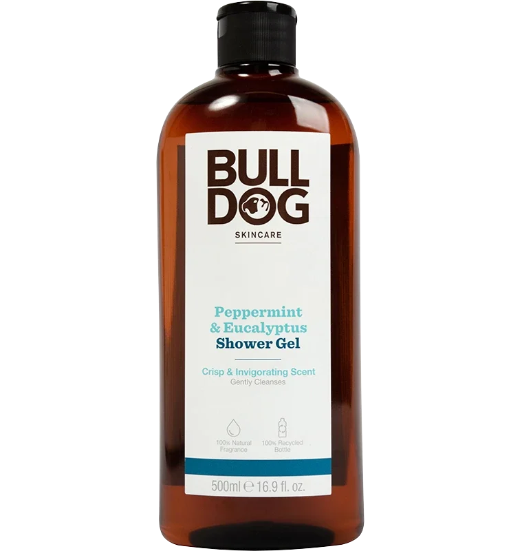 Bulldog Peppermint & Eucalyptus Shower Gel 500 ml