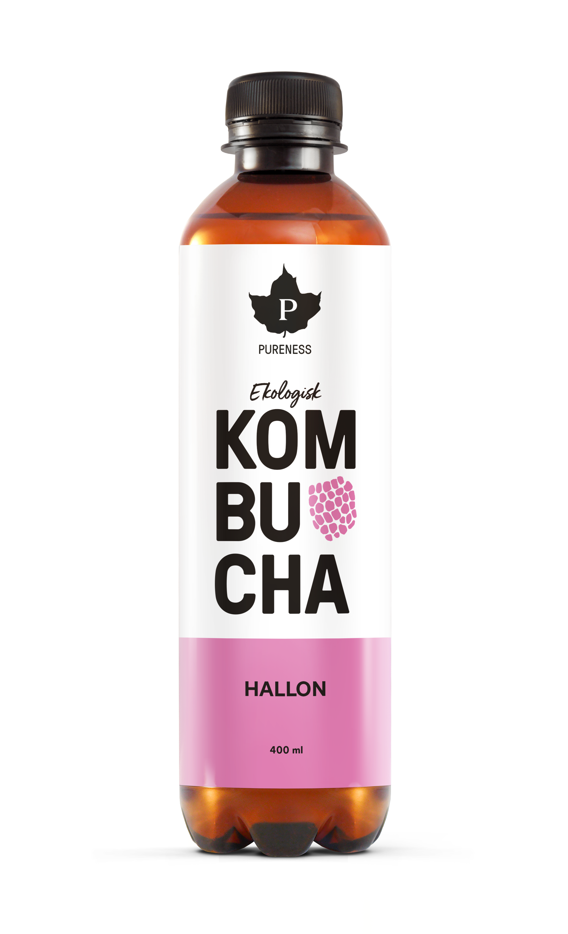 Pureness Kombucha Hallon 370ml