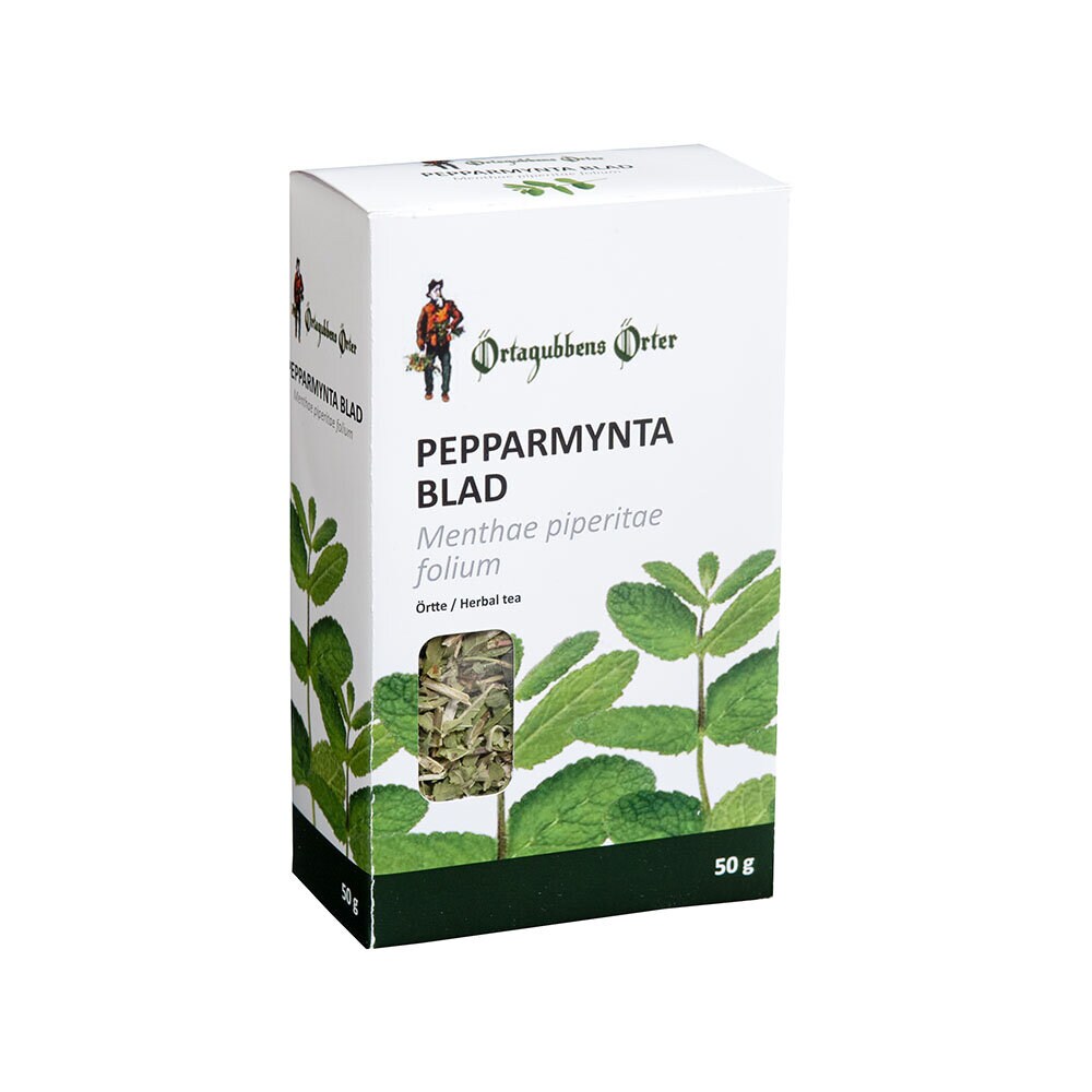 Örtagubben Pepparmynta blad 50g