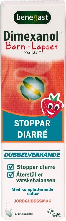 Benegast Dimexanol Barn 10 brustabletter