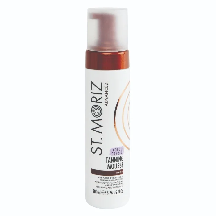 St. Moriz Advanced Colour Correcting Tanning Mousse Dark 200 ml