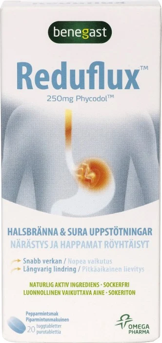 Benegast Reduflux tuggtablett 20 st