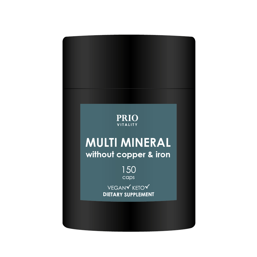 Prio Vitality Multi Mineral utan Järn & Koppar 150 kap