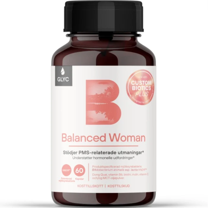 Glyc Custom Biotics Plus Balanced Woman 60 kapslar