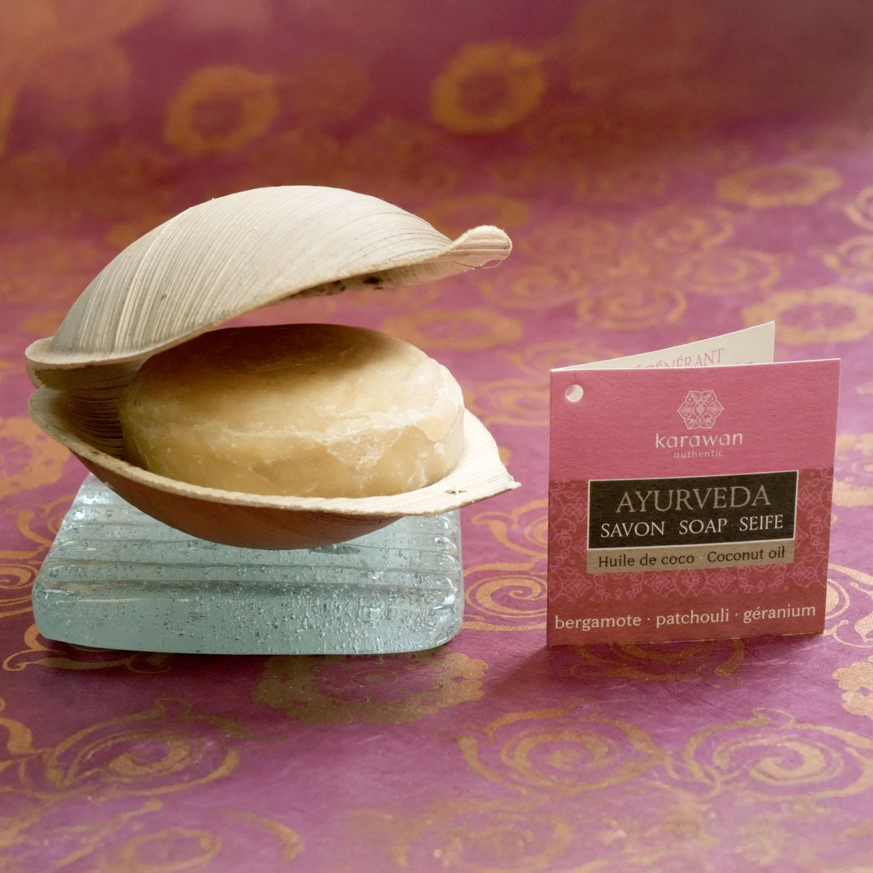 Karawan Authentic Ayurvedic Soap - Bergamot - 100G
