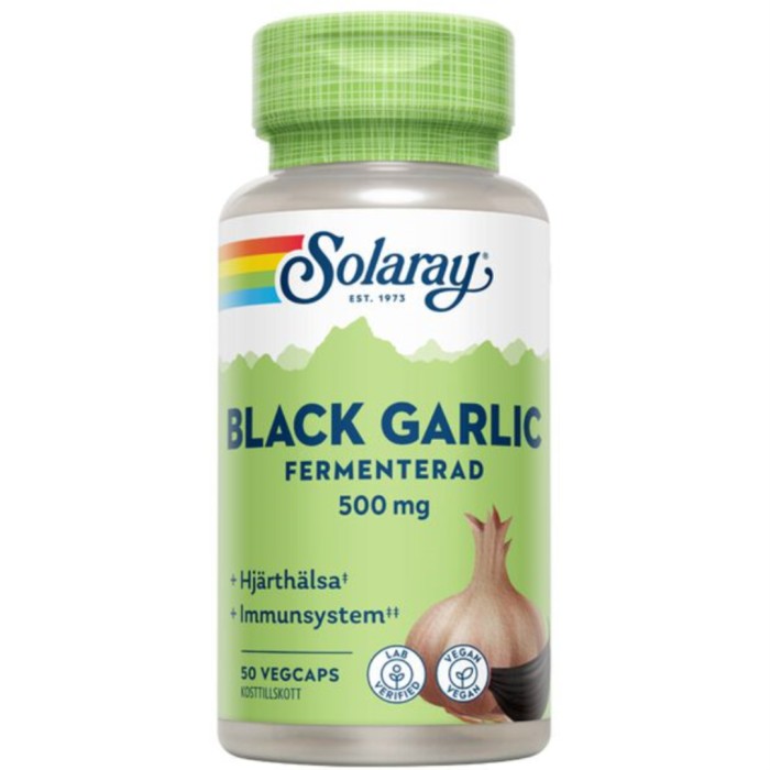 Solaray Solaray Black Garlic 50 kapslar