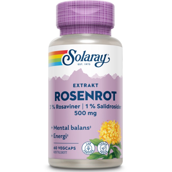 Solaray GPH Rosenrot 60 kapslar