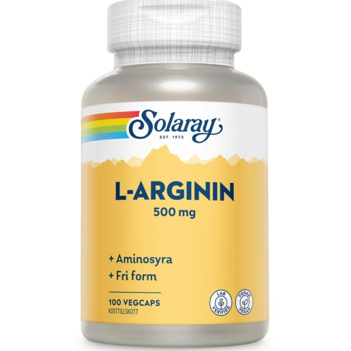 Solaray L-Arginin 100 kapslar