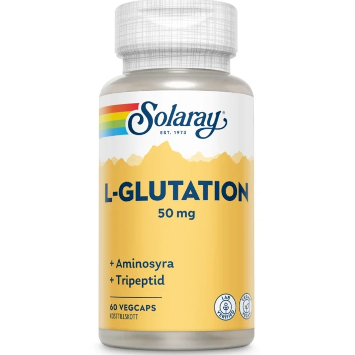 Solaray L-Glutation 60 kapslar