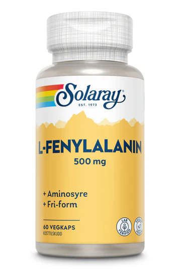 Solaray L-Fenylalanin 60 kapslar