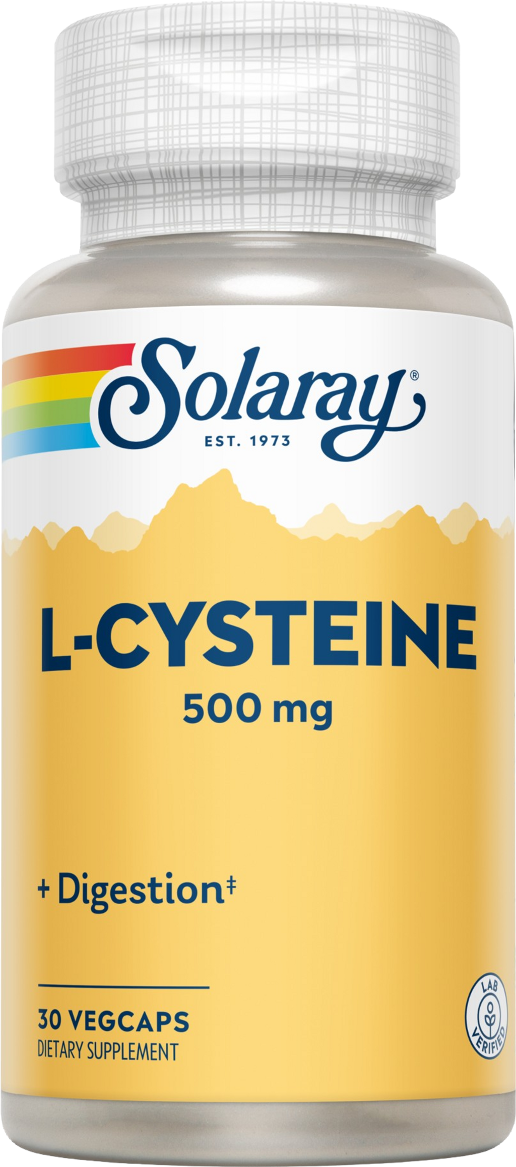 Solaray L-Cystein, 30 Kapslar