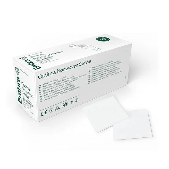 Embra Kompress Nonwoven 4L 5x5cm disp box osteril 150 st